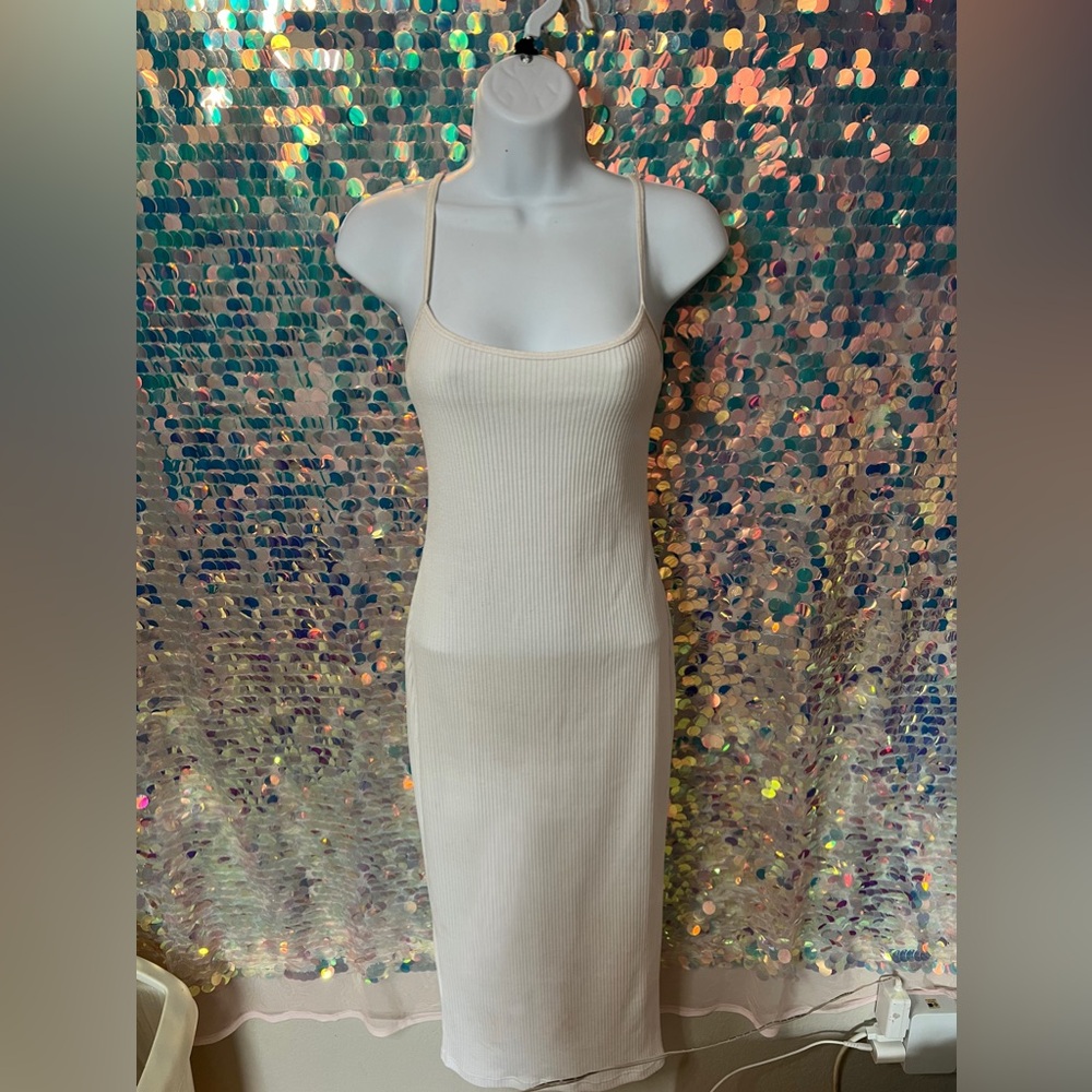 WHITE SAVAGEXFENTY DRESS.